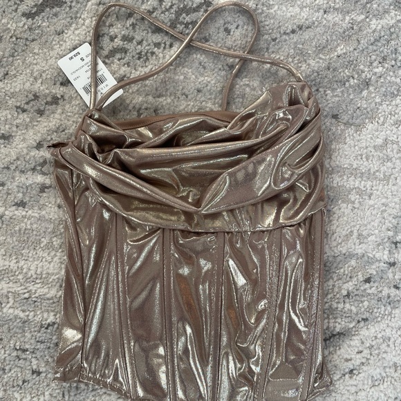 NWT Metallic tank top - Picture 1 of 3